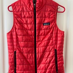 Patagonia Red Quilted Vest